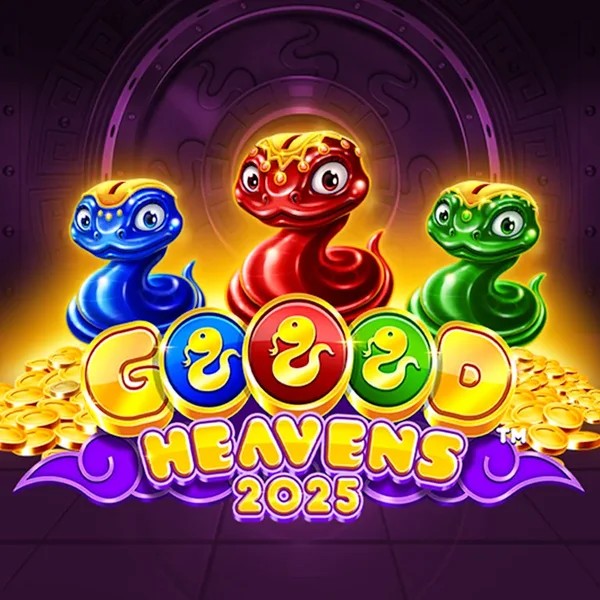 Goood Heavens game by Rarestone Gaming – logo hosted on Zumospin Casino