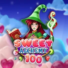 Official Slots logo: Sweet Alchemy 100 by Play'n GO at Zumospin Casino